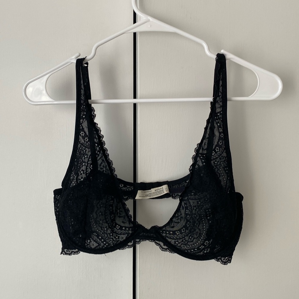 FREE PEOPLE / Lace Underwire Bra / 36D